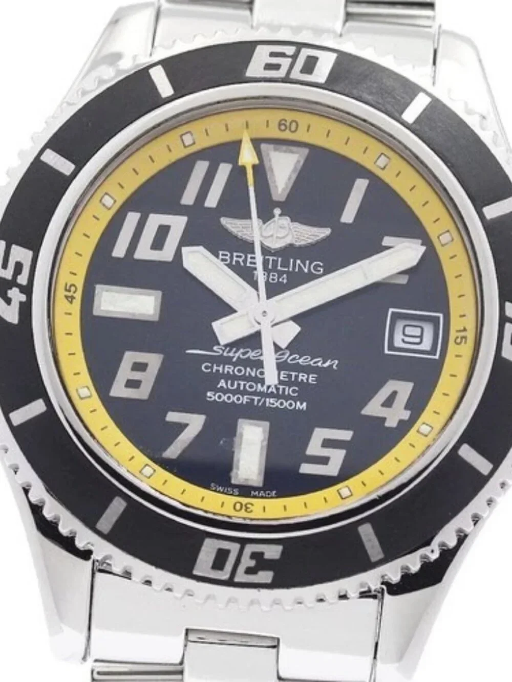 BREITLING Super Ocean 42 A17364 Date black Dial Automatic Men's Watch_945791